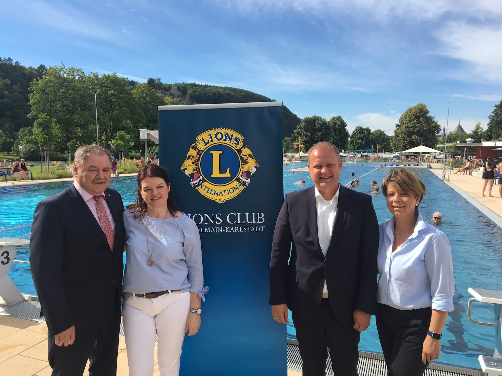 Benefizschwimmen des Lions Club